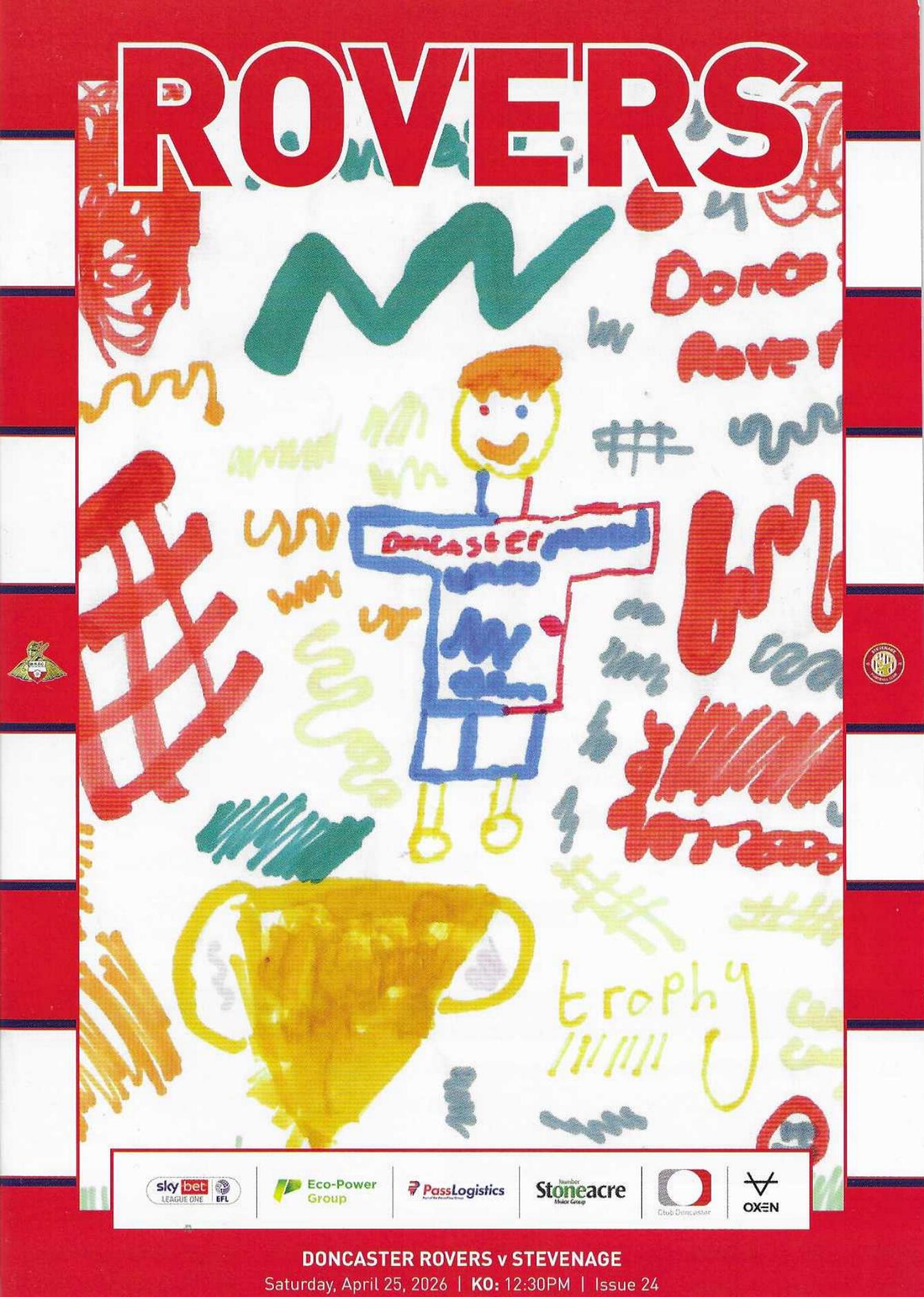 DONCASTER ROVERS v STEVENAGE 2025/26